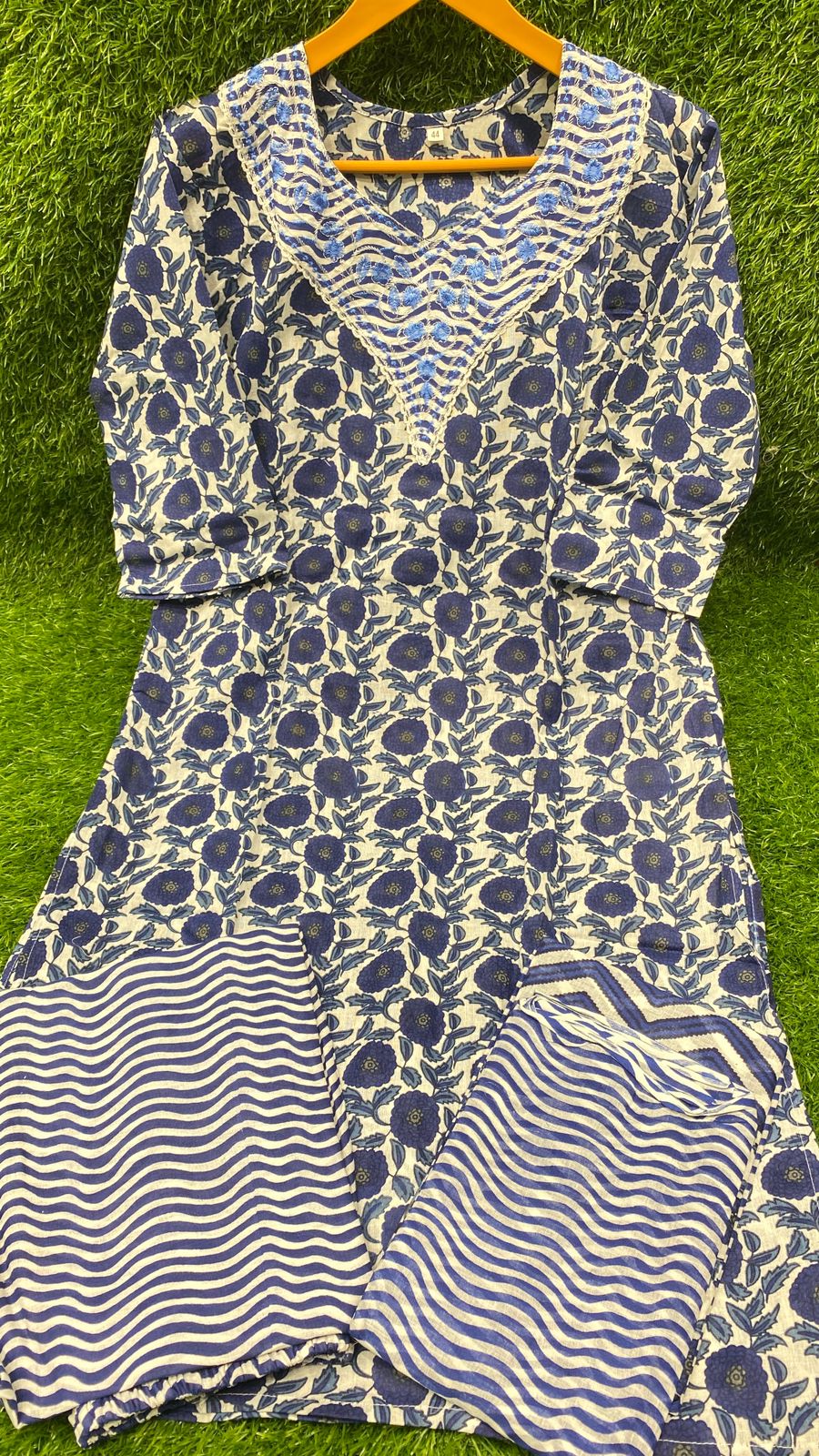 Jaipuri cotton  Work 3 pcs