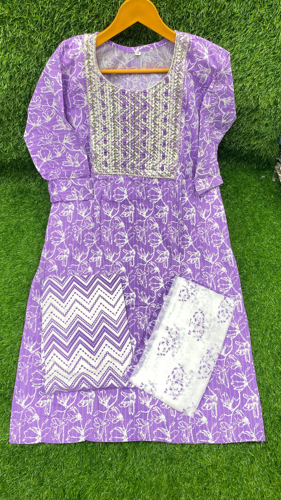 Jaipuri cotton  Work 3 pcs