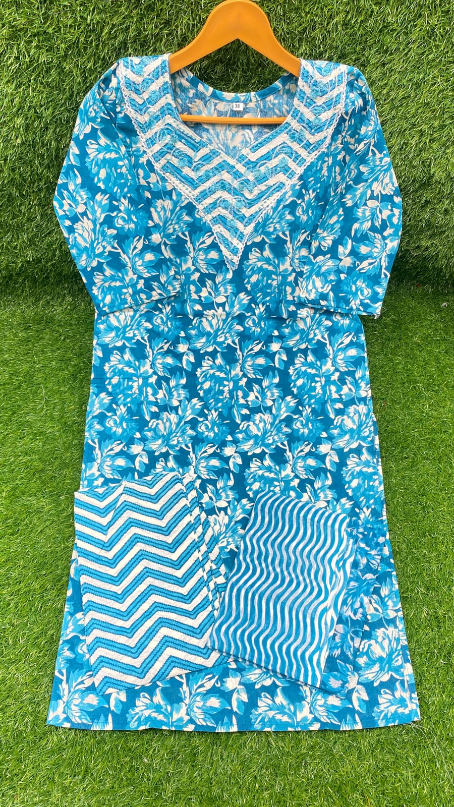 Jaipuri cotton  Work 3 pcs